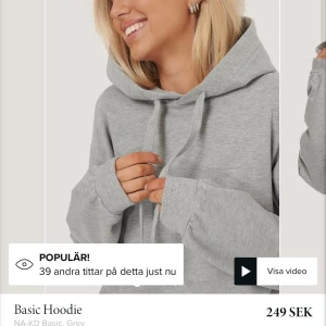 NAKD hoodie - Grå nakd hoodie storlek S! Säljes pga för många hoodies
