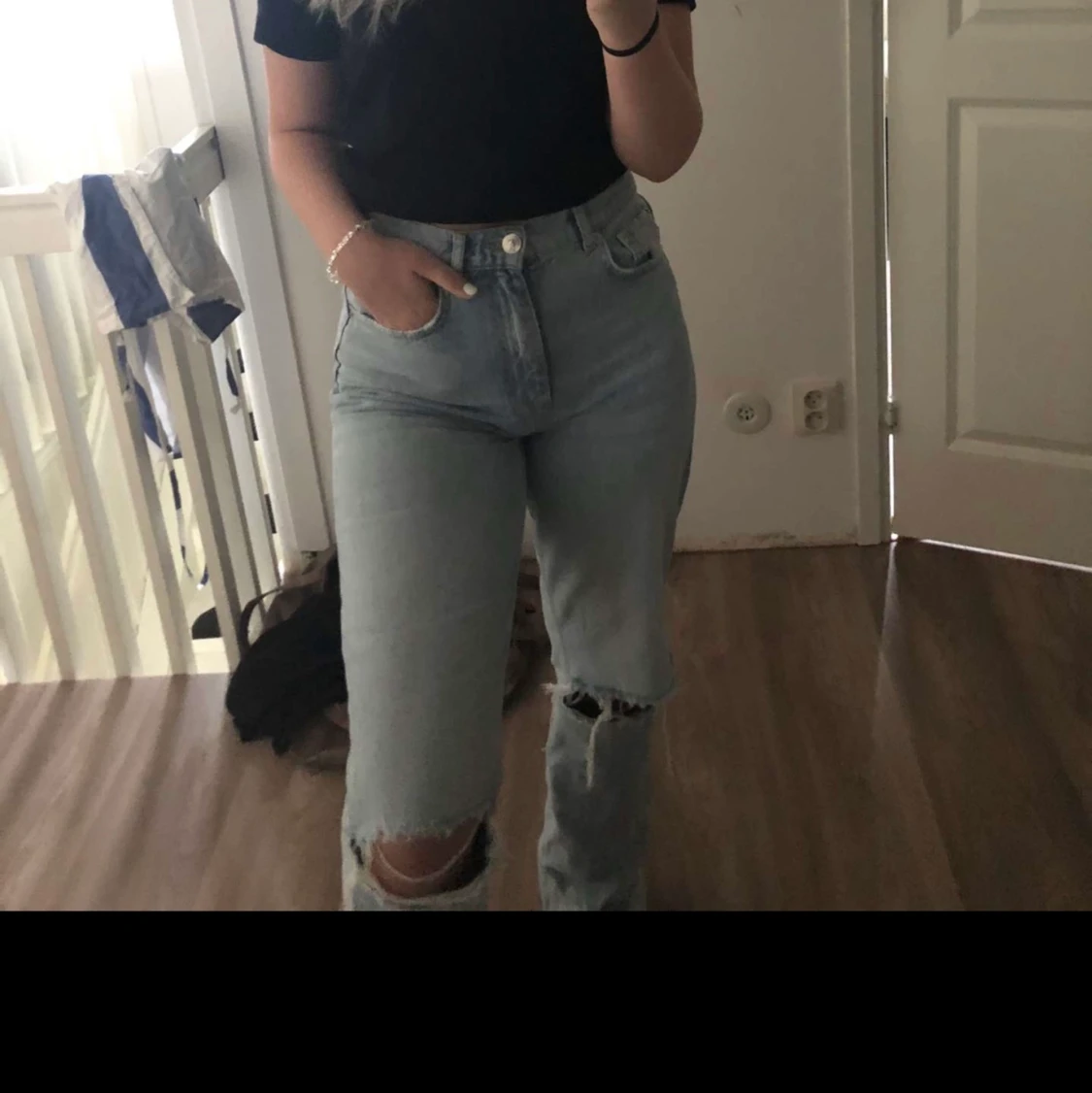 håliga jeans från gina - 90