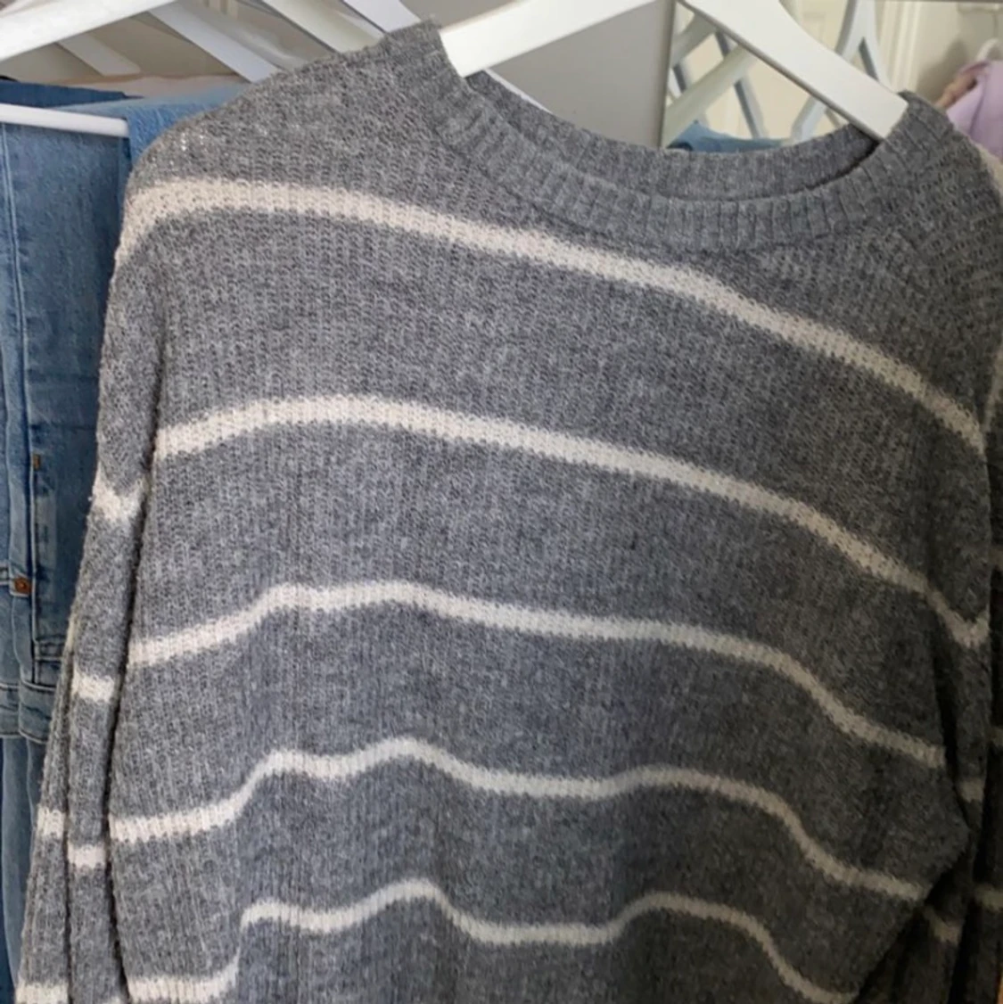 Stickad tröja