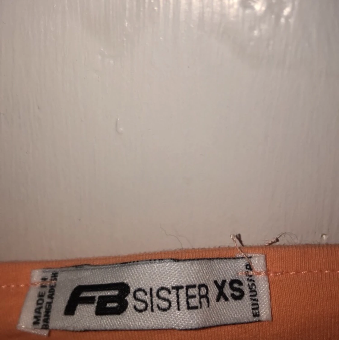 Orange kort linne - 90