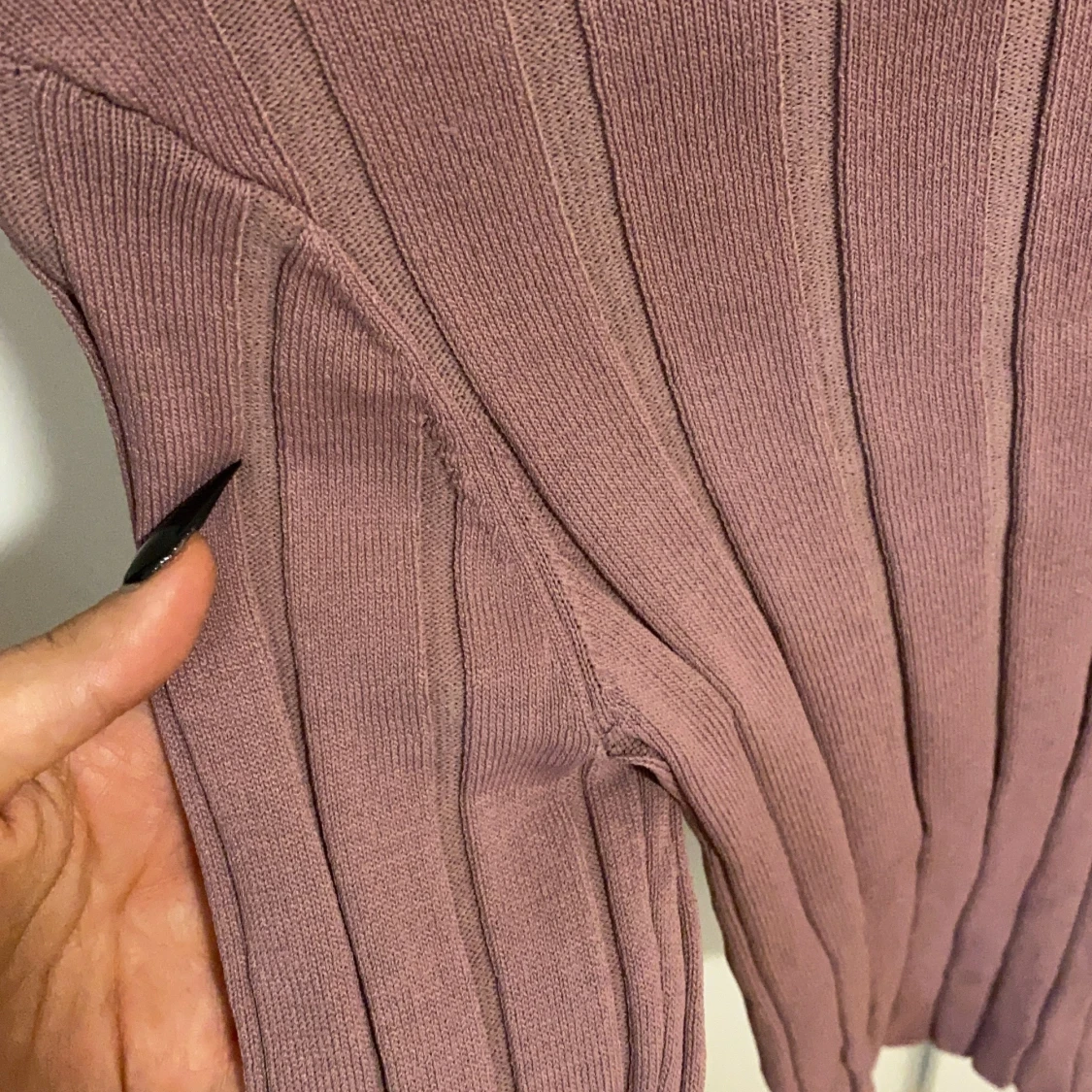 Snygg stickad tröja  - 90