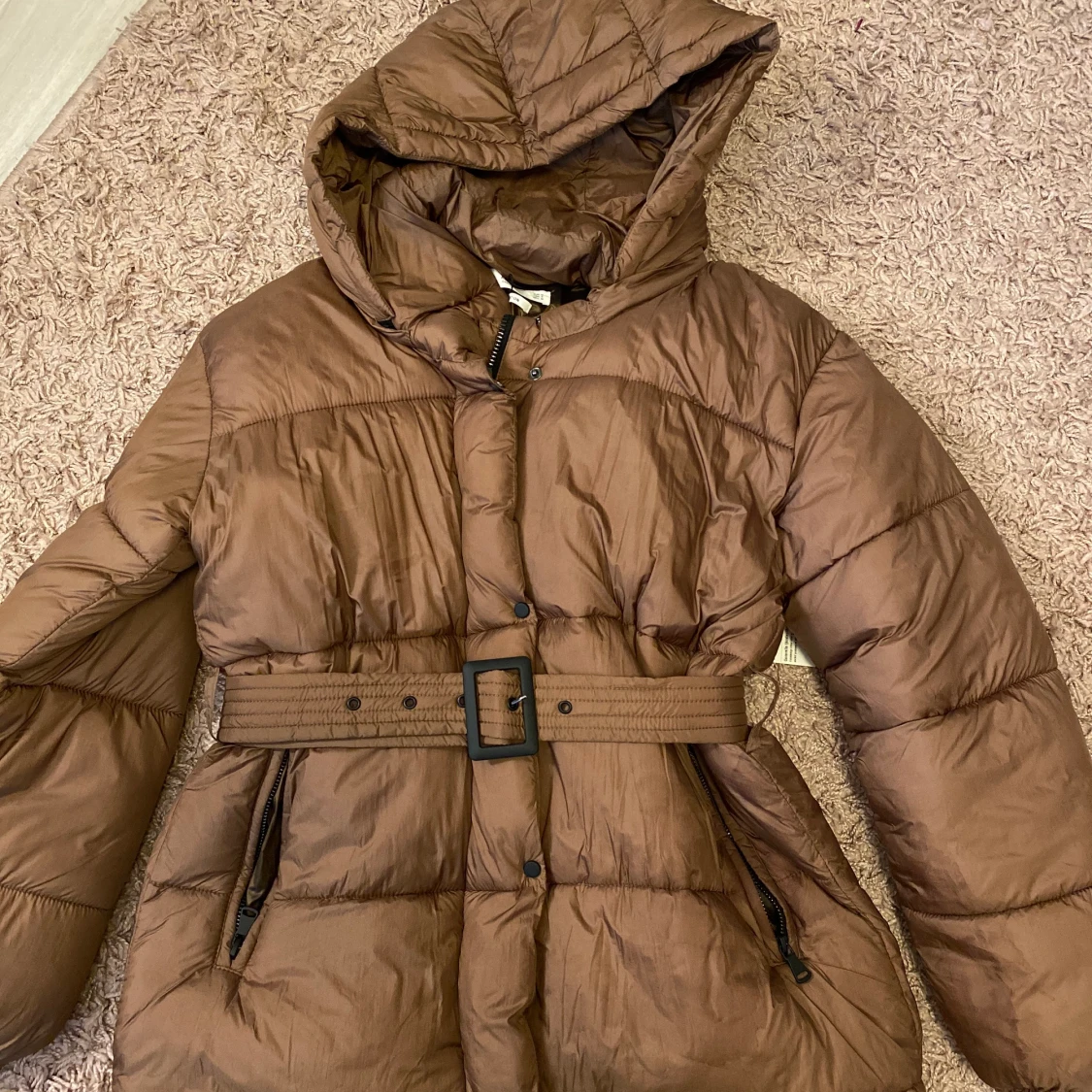 Brun höst/vinterjacka