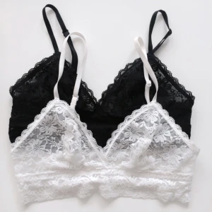  - Säljer 2st superfina spetstoppar/bh från H&M för 80kr totalt
Storlek 36