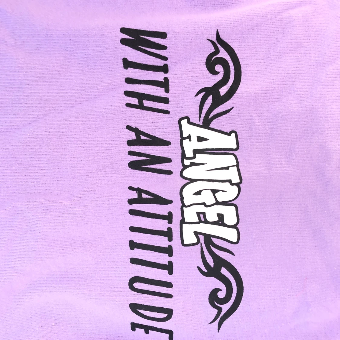 Söt Pastell-lila tröja - 90