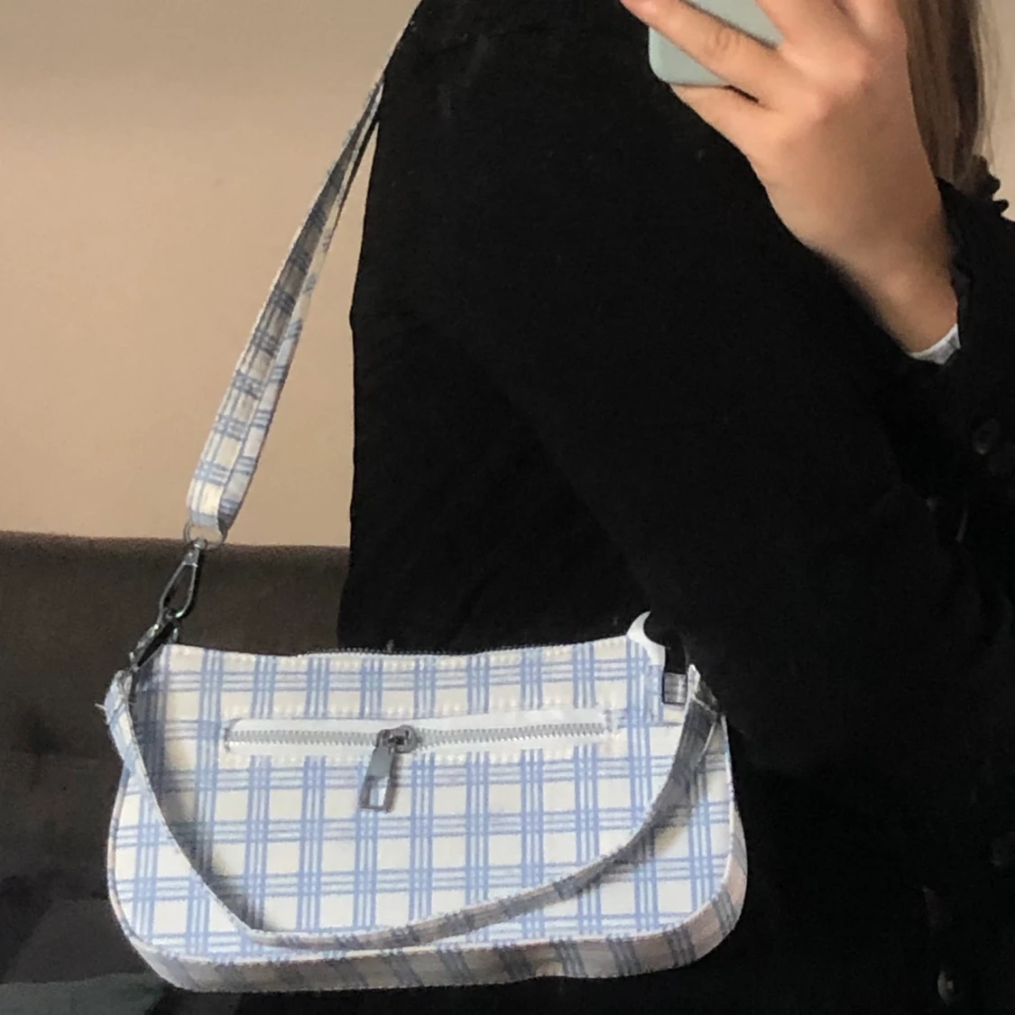 Baguetteväska 💙🤍