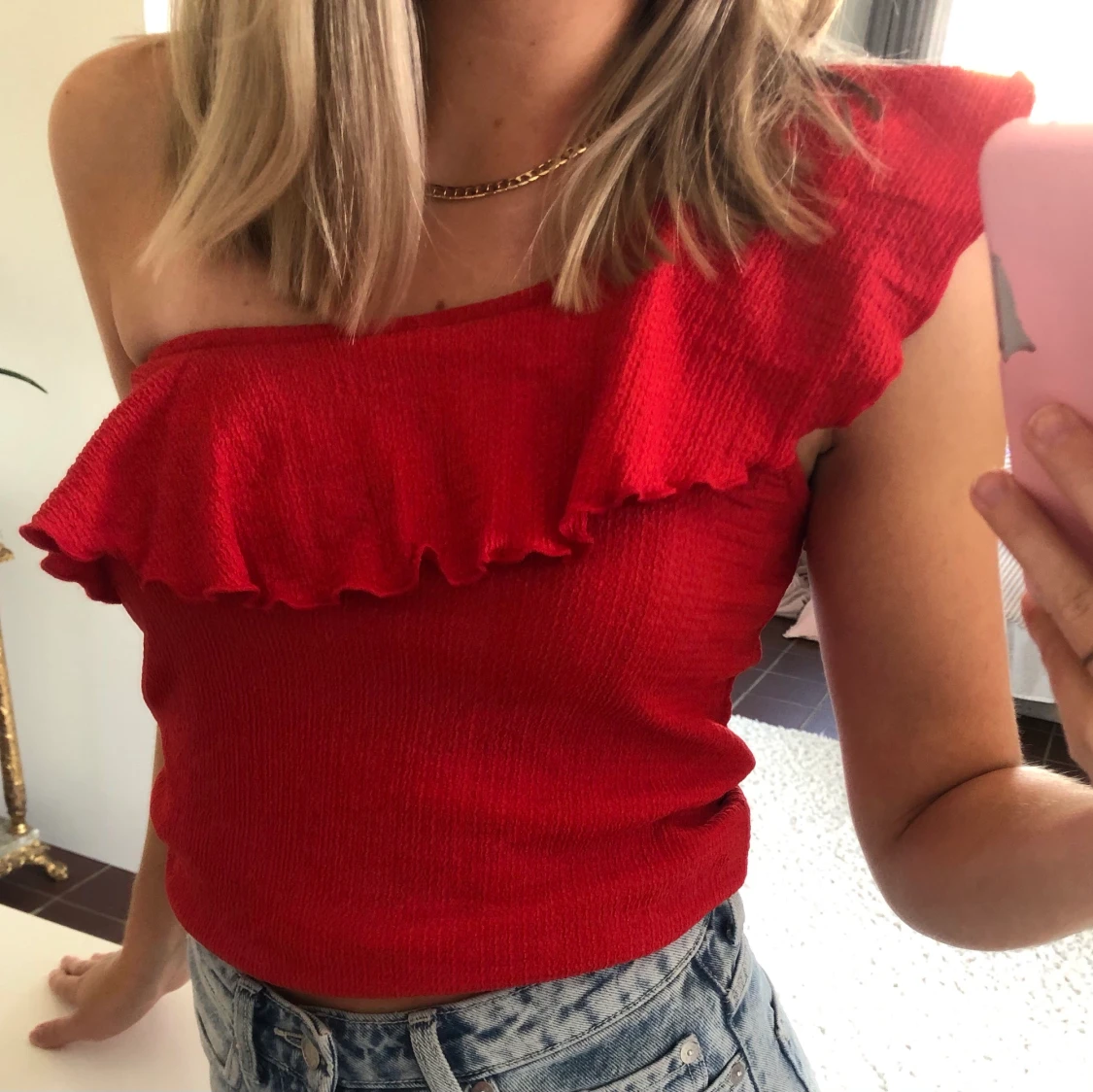 One shoulder topp - 90