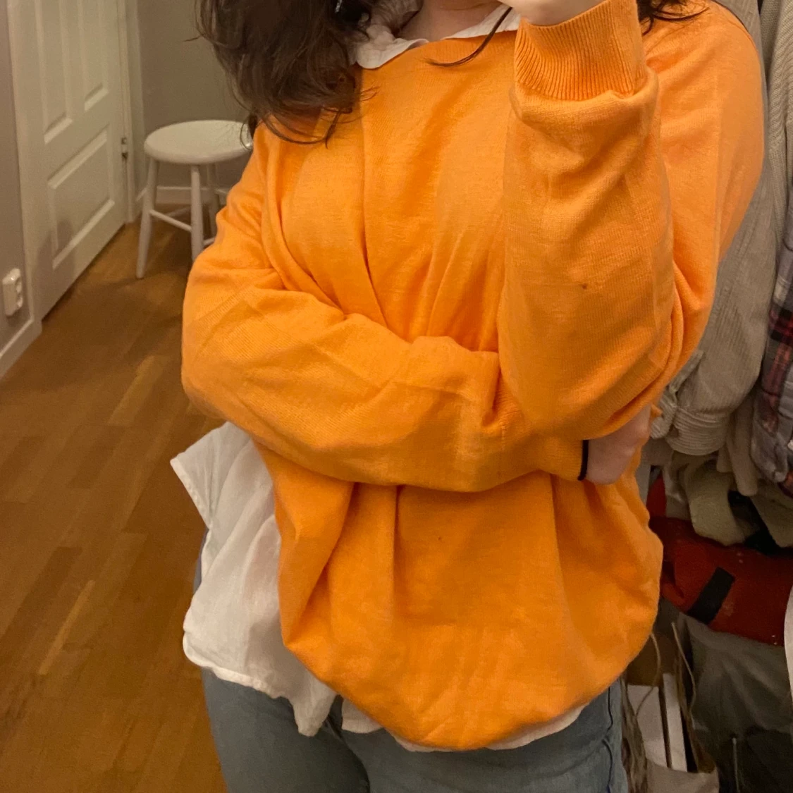 Orange long sleeve hampton republic 