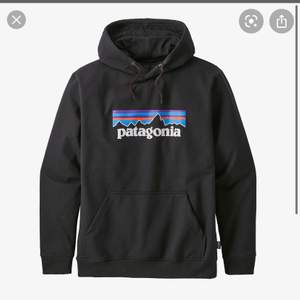 Svart Patagonia Hoodie köpt för några år sen. Inte använd på väldigt länge men det syns lite att den har använts. Köpt för ca 900 kr. HÖGSTA BUD:450kr