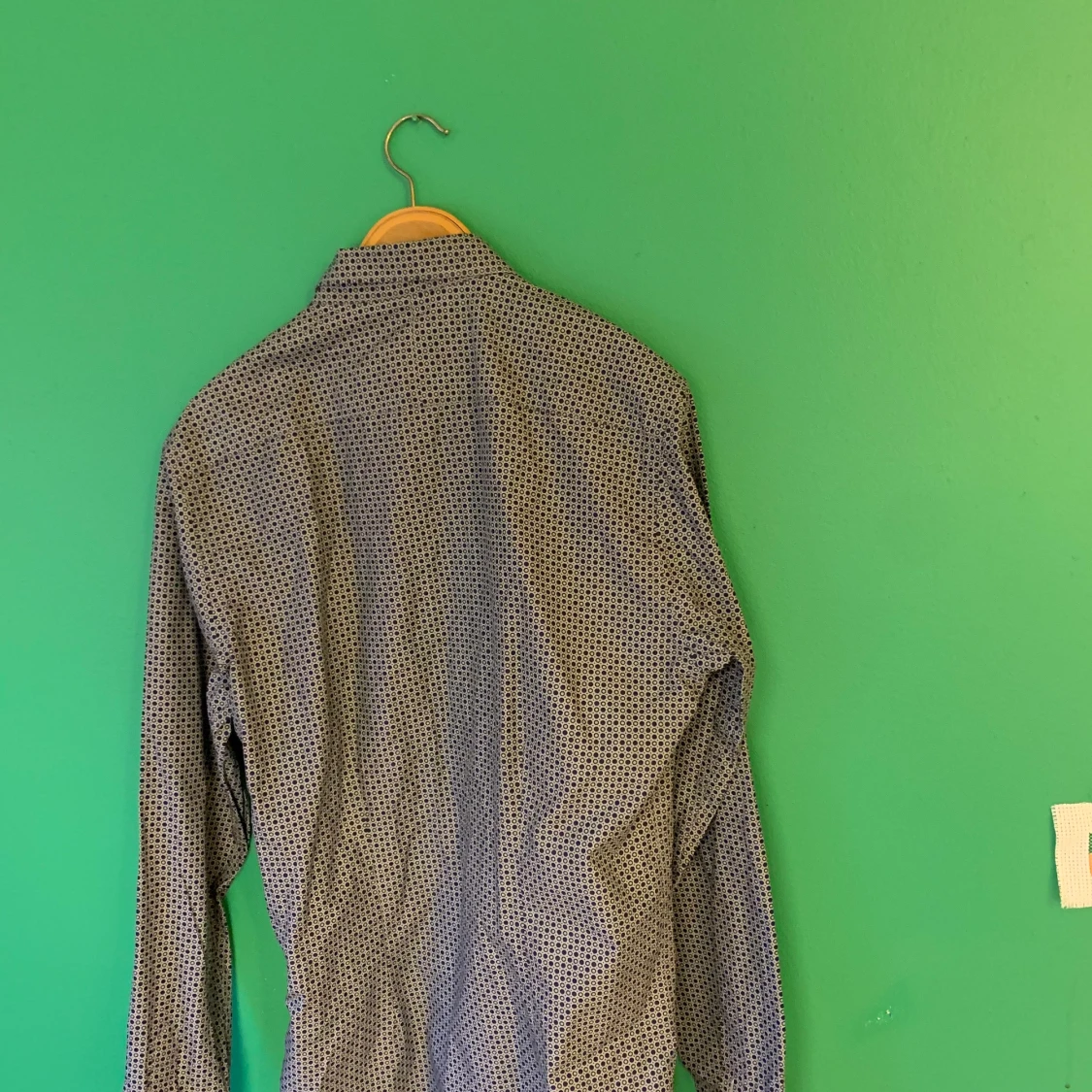 Småmönstrad skjorta från Ljung stl L - 90