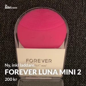 Forever Luna mini 2 - Forever LUNA™ mini 2 är en praktisk, effektiv och kompakt rengöringsborste som är lätt att ta med på resan. Forever LUNA™ Mini 2 Pink Pearl har pulseringar som ger en förbättrar ansiktsrengöringsborste med åtta justerbara lägen. Skriv privat för mer info!
