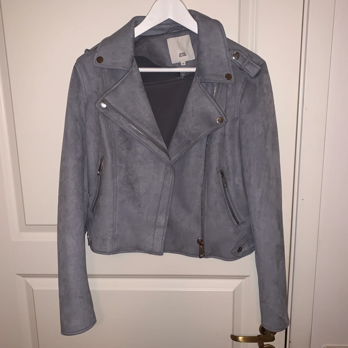 Jacka i mockamaterial