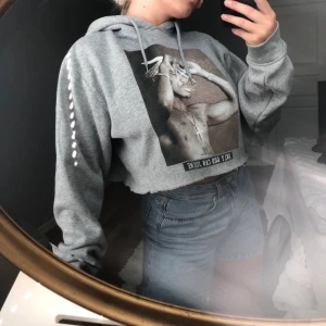 Tupac hoodie - Tvärsnygg Tupac croppad hoodie i fint skick! Älskar verkligen denna tröja men den kommer inte till rättvis användning då den börjar bli för liten. Frakten är spårbar och inkluderad i priset!🤼‍♂️
