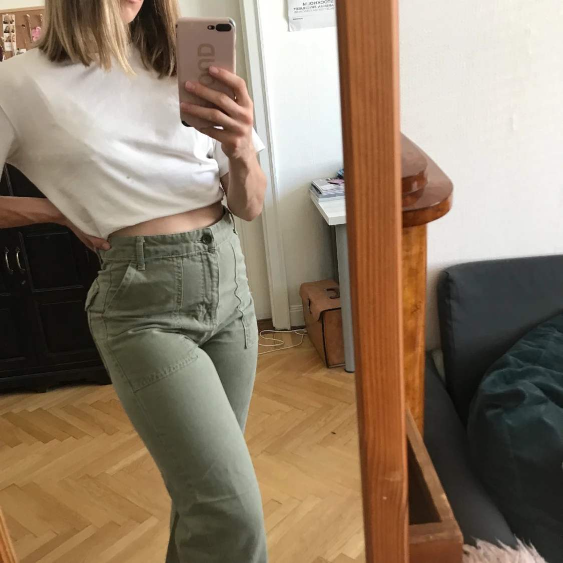 Gröna byxor - 90