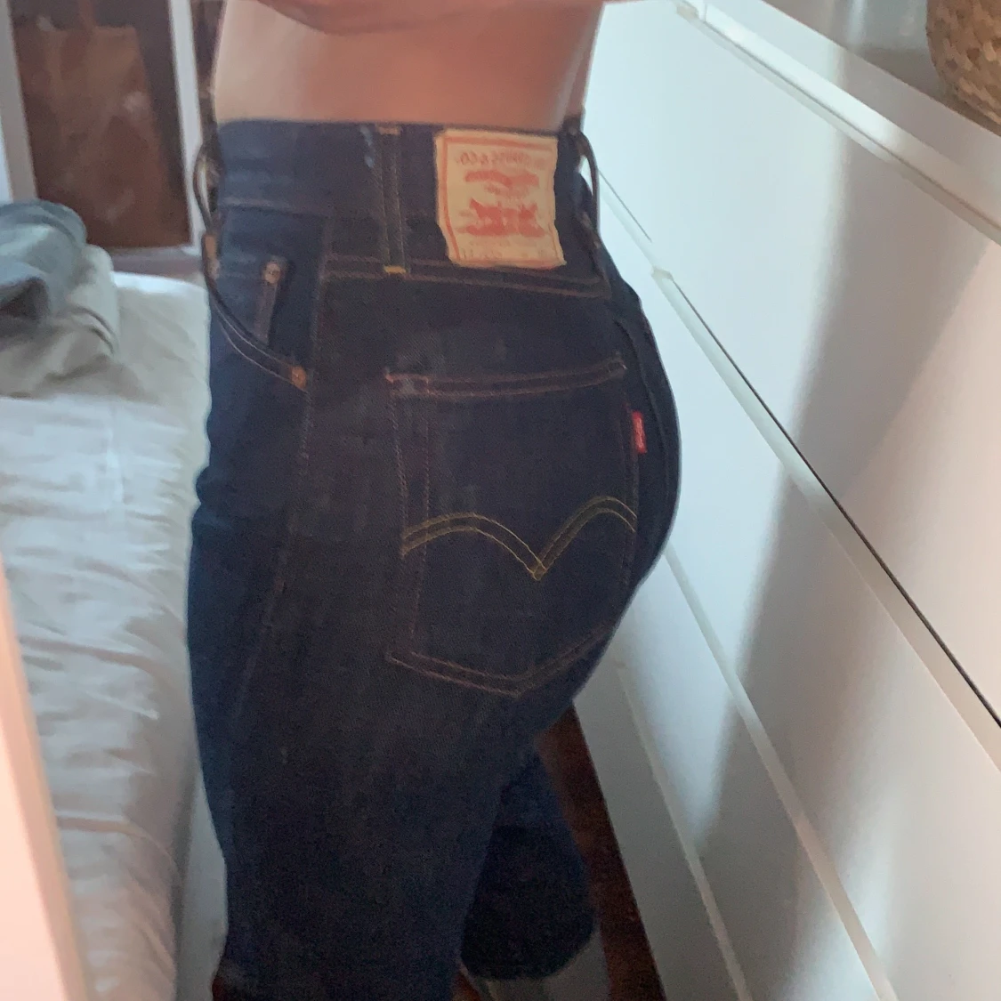 Levis jeans 1950 tals stil 