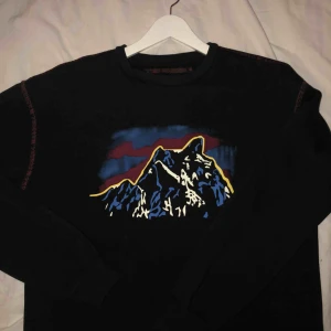  - En jätteskön sweatshirt med coola detaljer.  Storlek M så den är lite oversized men inte allt för stor.  Använd en gång sen har mest blivit hängande i garderoben.