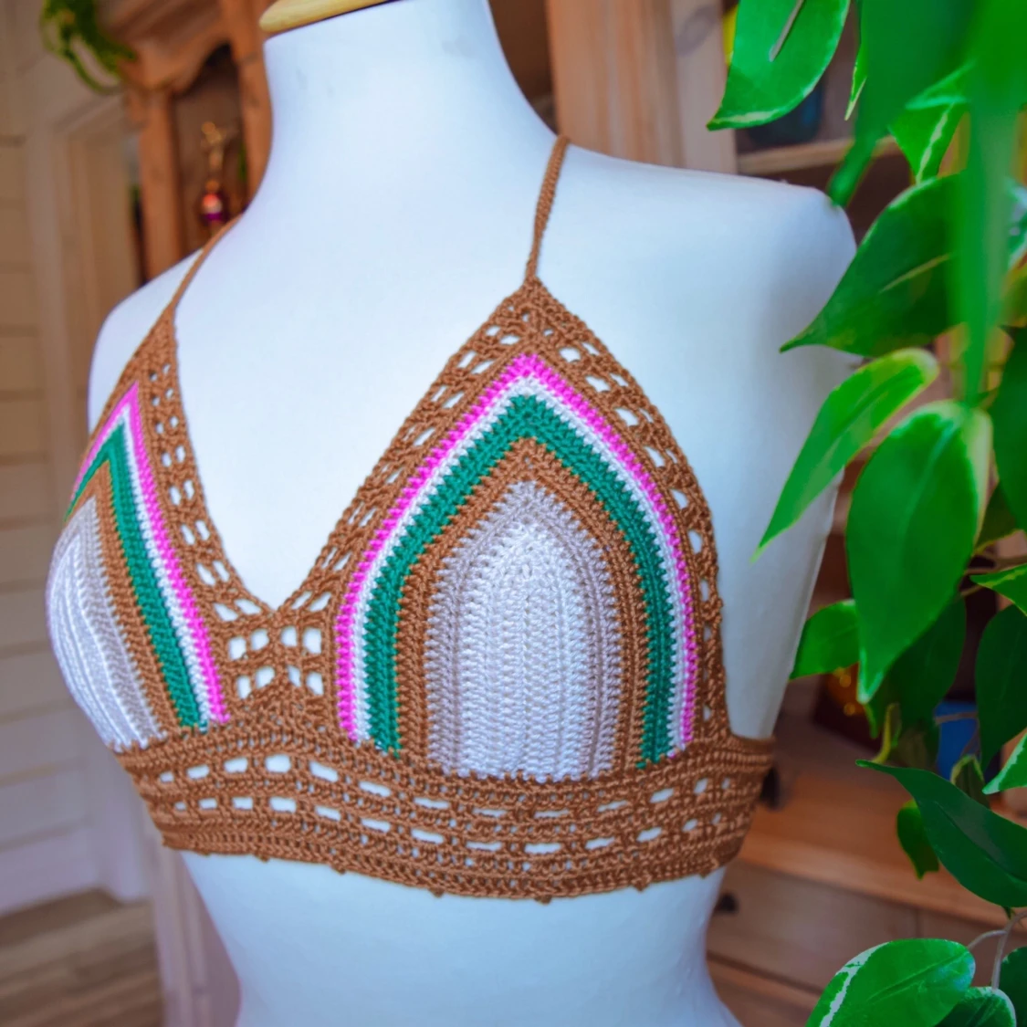 Handmade Bikini Top Size Small - 90