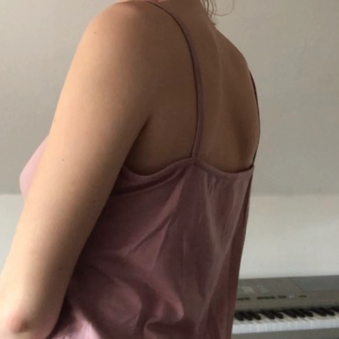 Jättesött ljusrosa linne - 90