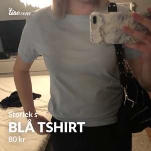 Tshirt  - Snygg blå tshirt storlek s