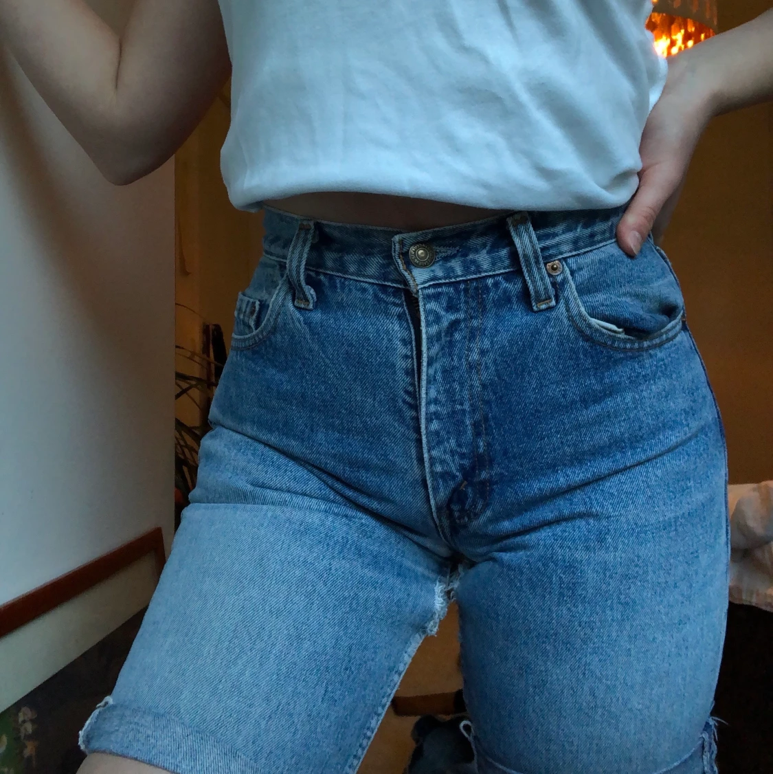 Vintage Levis jeansshorts