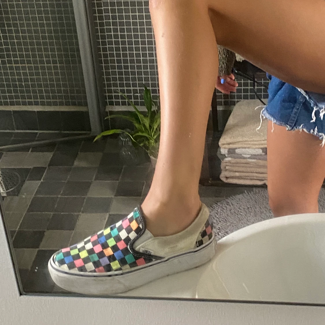 Vans st 38/39, gjort om de själv!