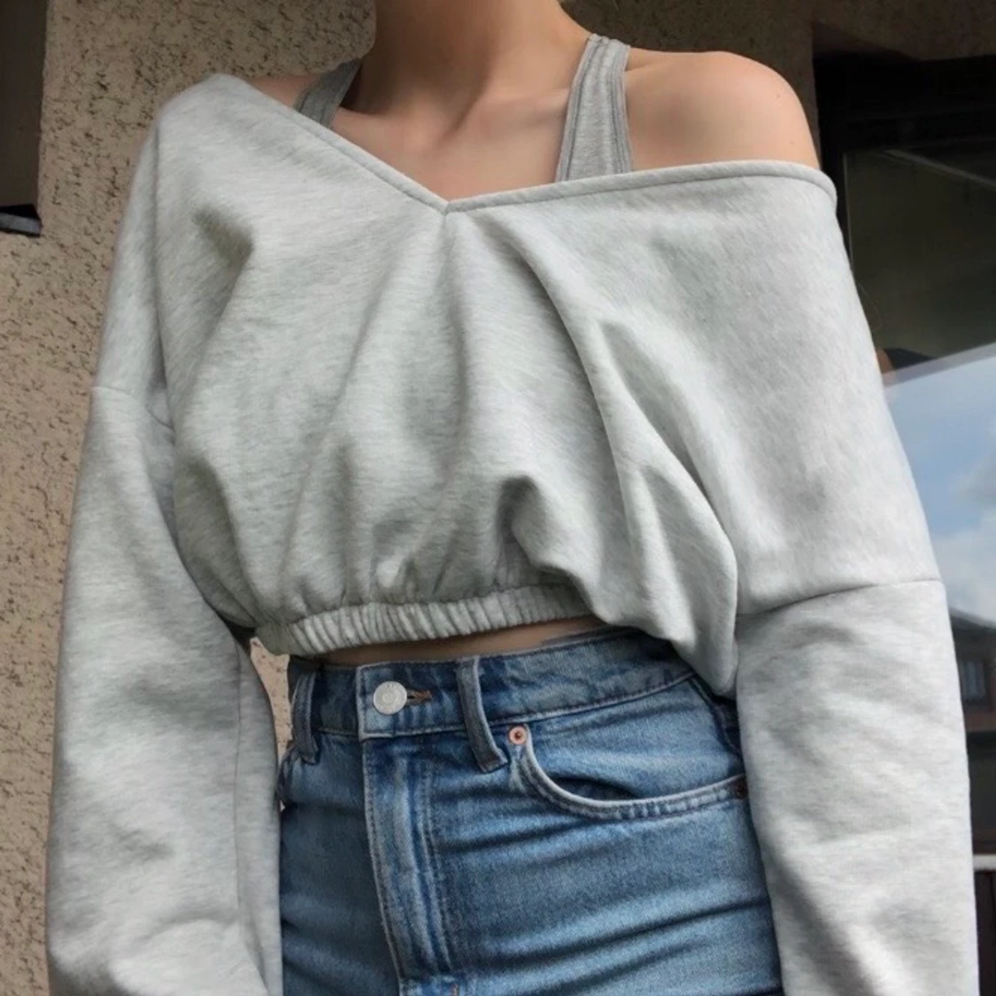 Oversized croptop 