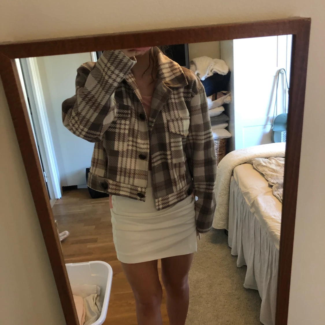 Rutig jacka från BOOHOO - 90