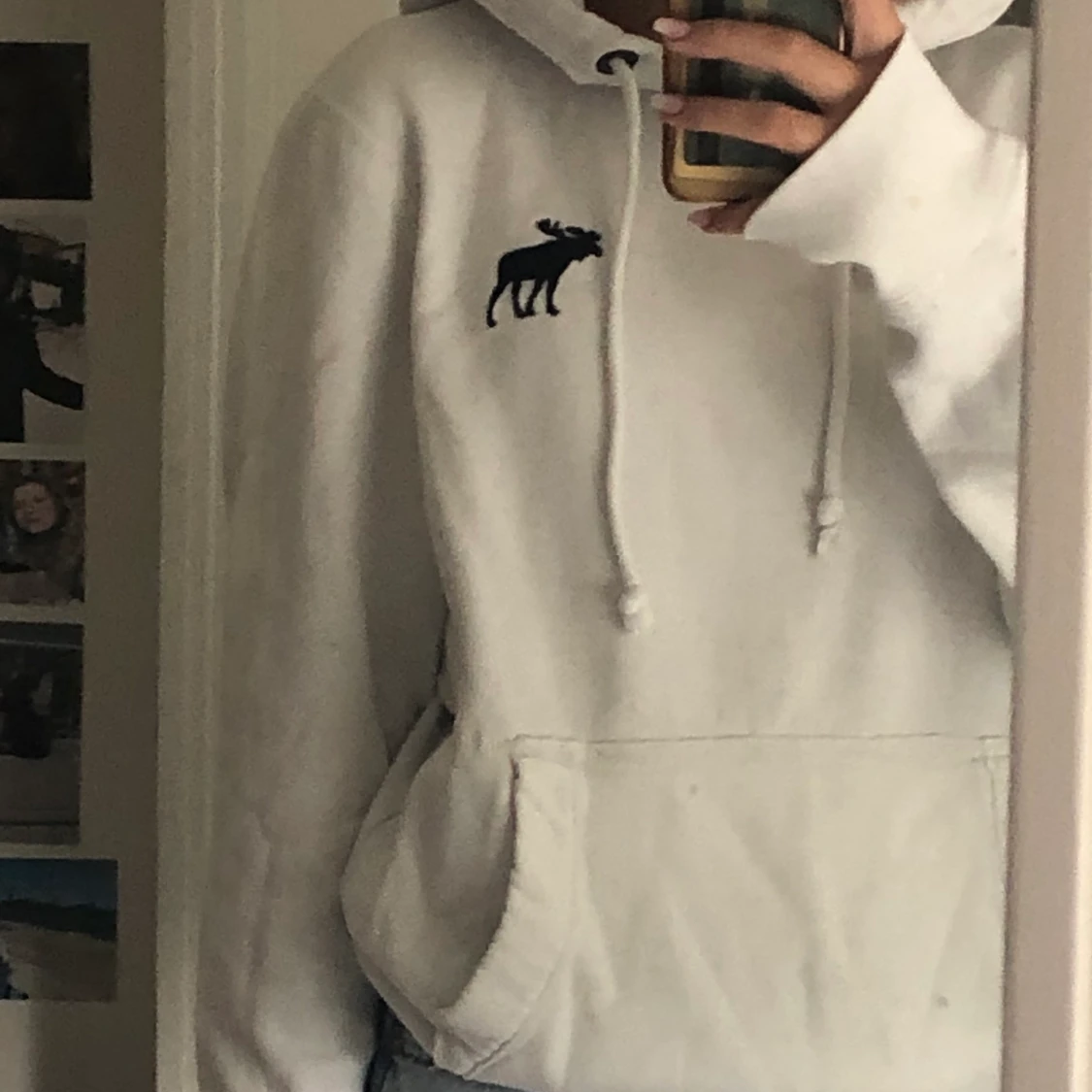 Abercrombie & fitch hoddie🤍