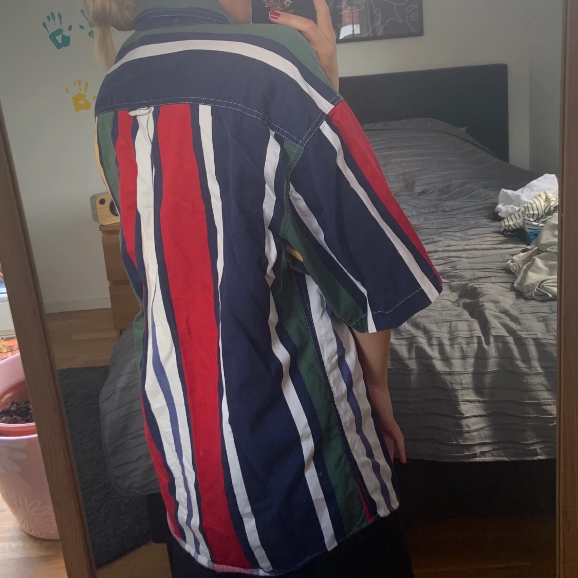 Vintage kortärmad skjorta - 91