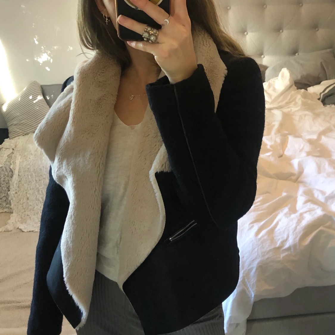 Jacka med päls - 90