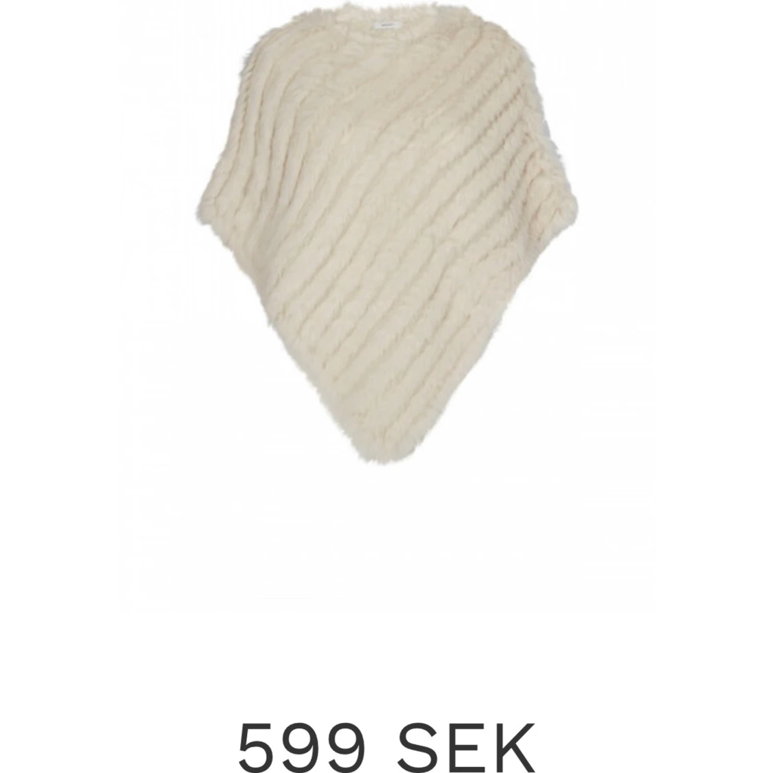 Päls poncho 