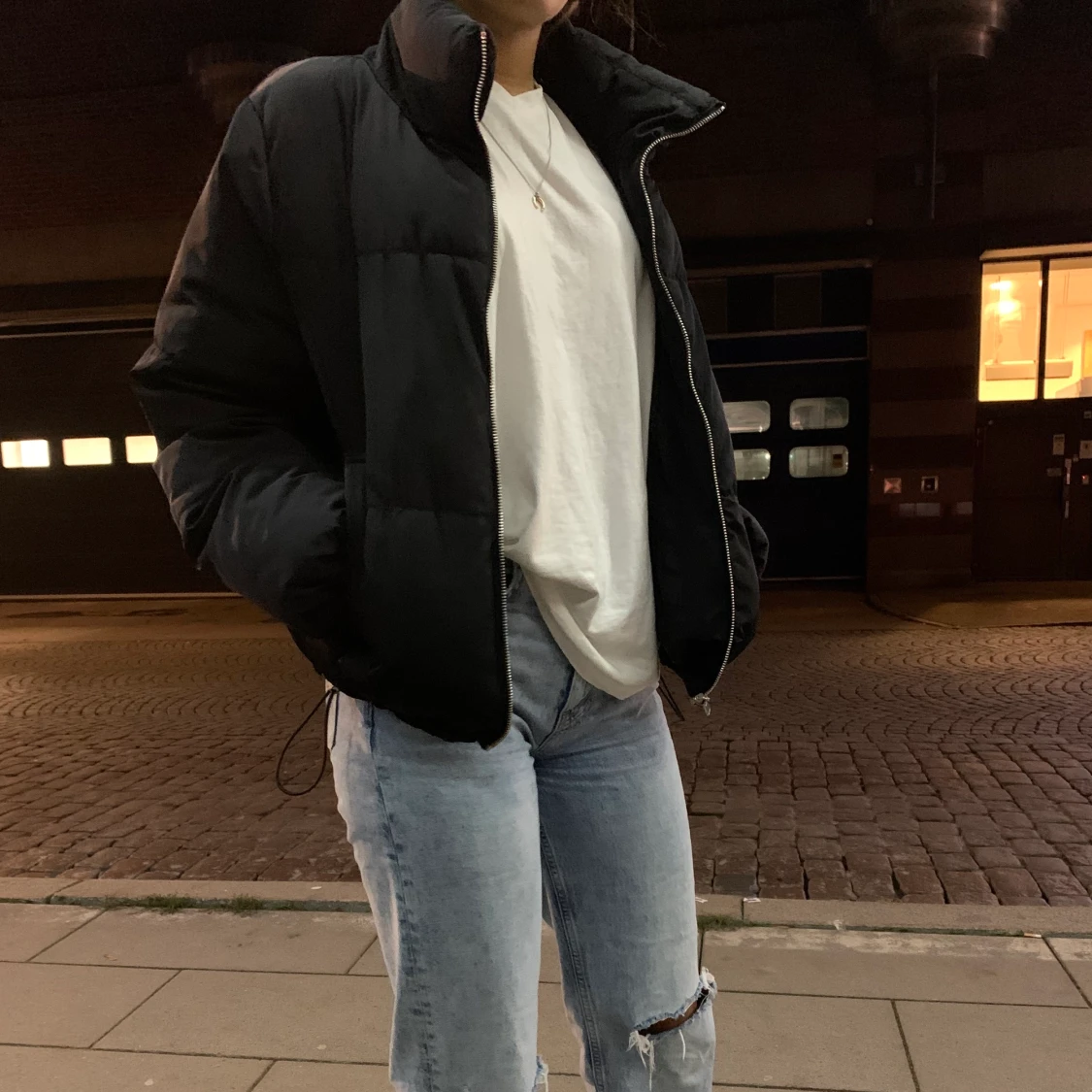 Jättefin puffjacka - 91