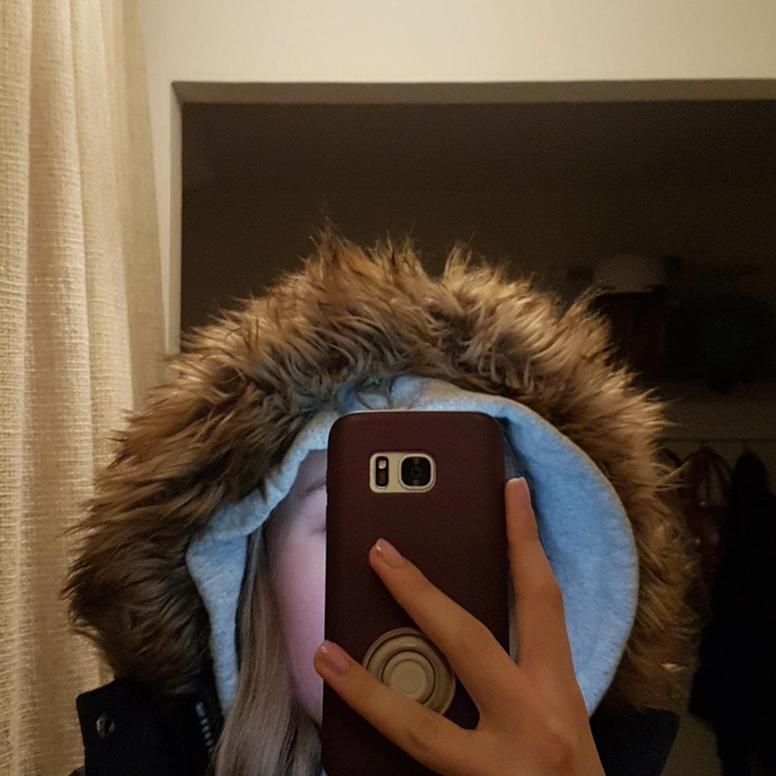 Mörkblå Svea jacka  - 91