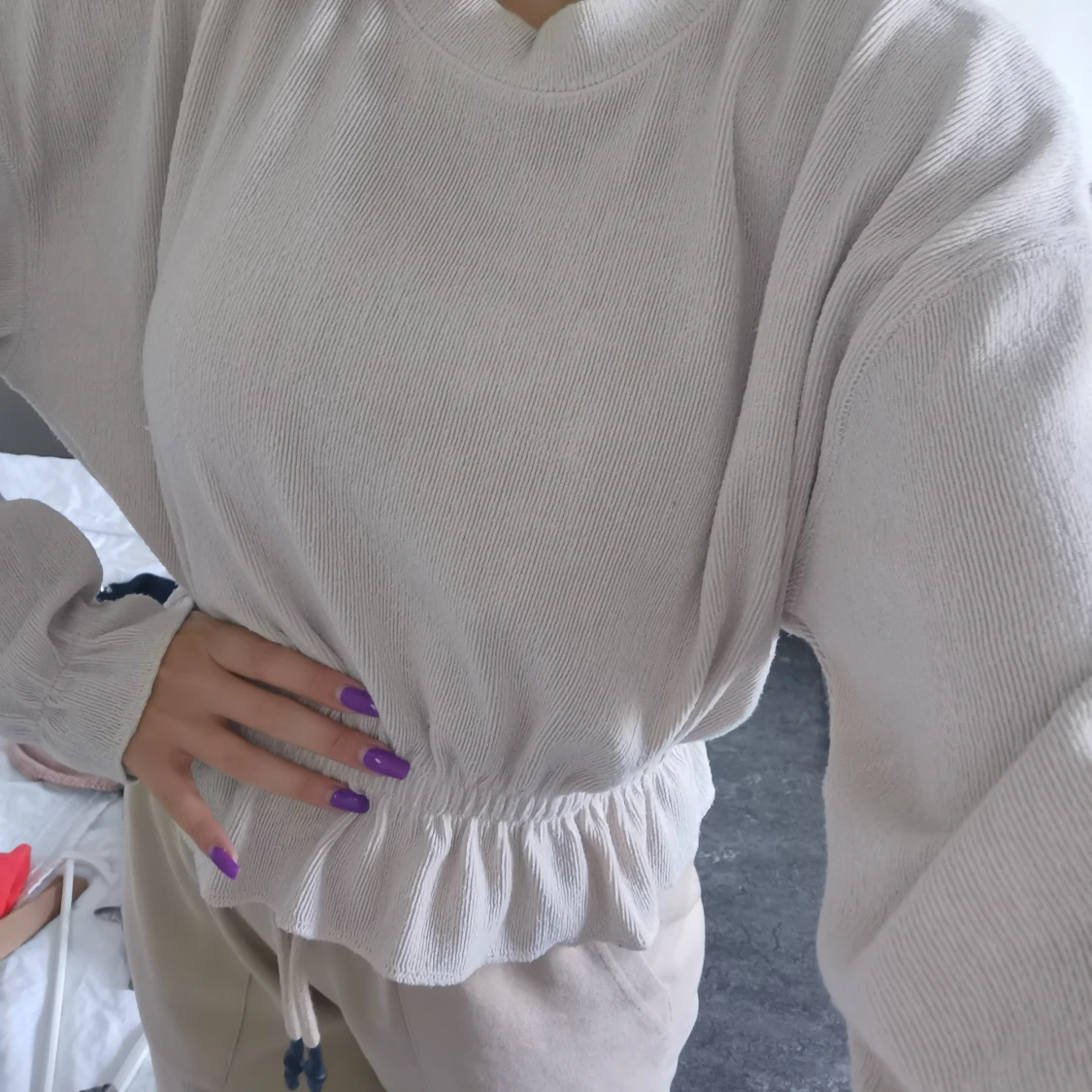 Beige sweater