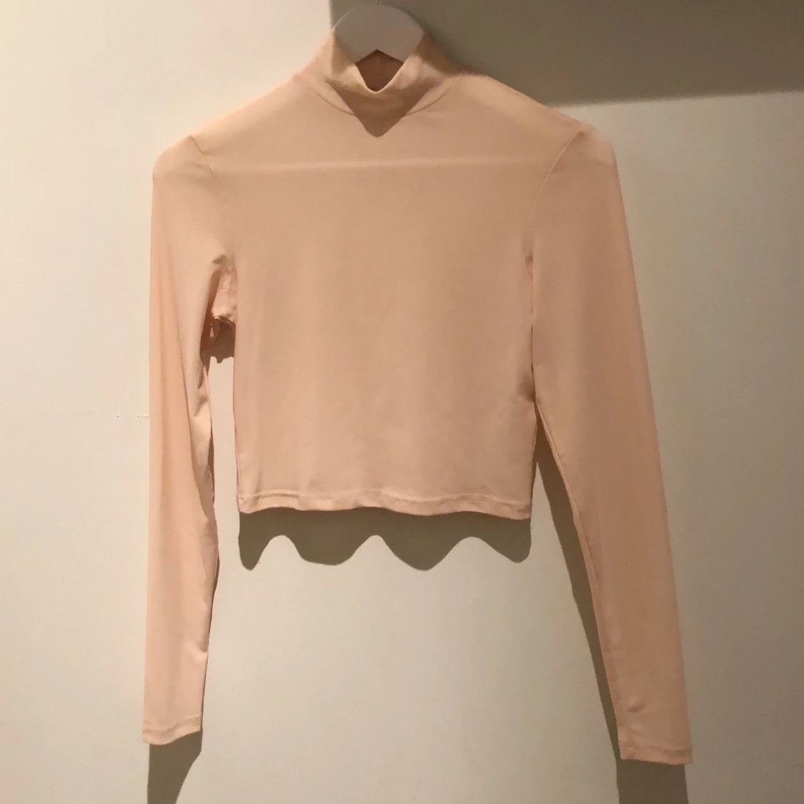 Rosa/beige magtröja i mesh 