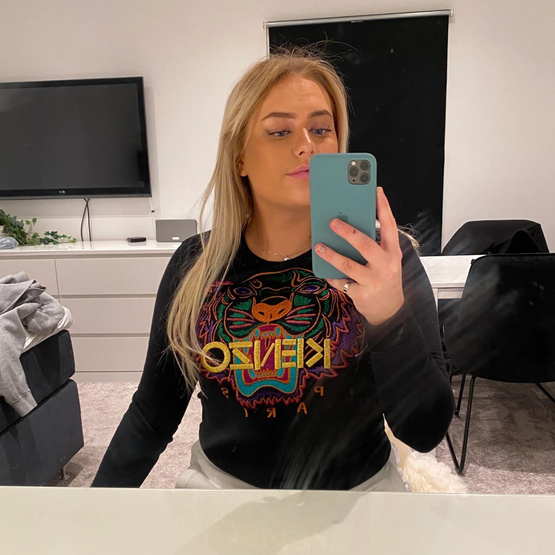 Kenzo långarmad tröja - 90