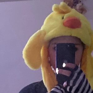 Ankmössa - Skit cool ankmössa som passar till allt! (:                   Mössan har rörliga vingar som flaxar när man trycker på dess ”fötter”                                         Säljer då det tyvärr var ett felköp samt att den ej kommer komma till användning.                                  Aldrig använd utöver att jag testat den på!                  99 kr + frakt (: