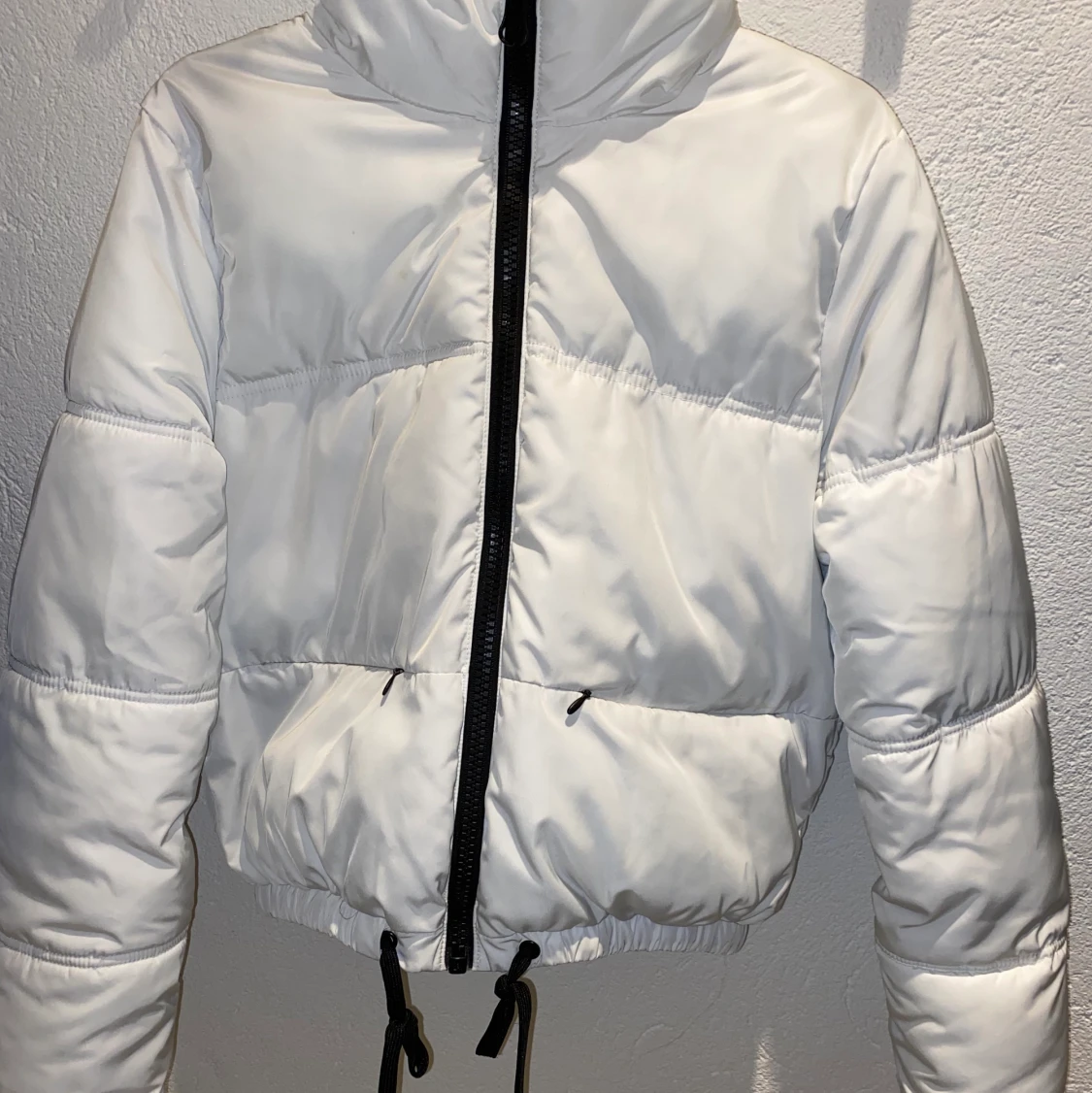 Vit pufferjacka  - 91