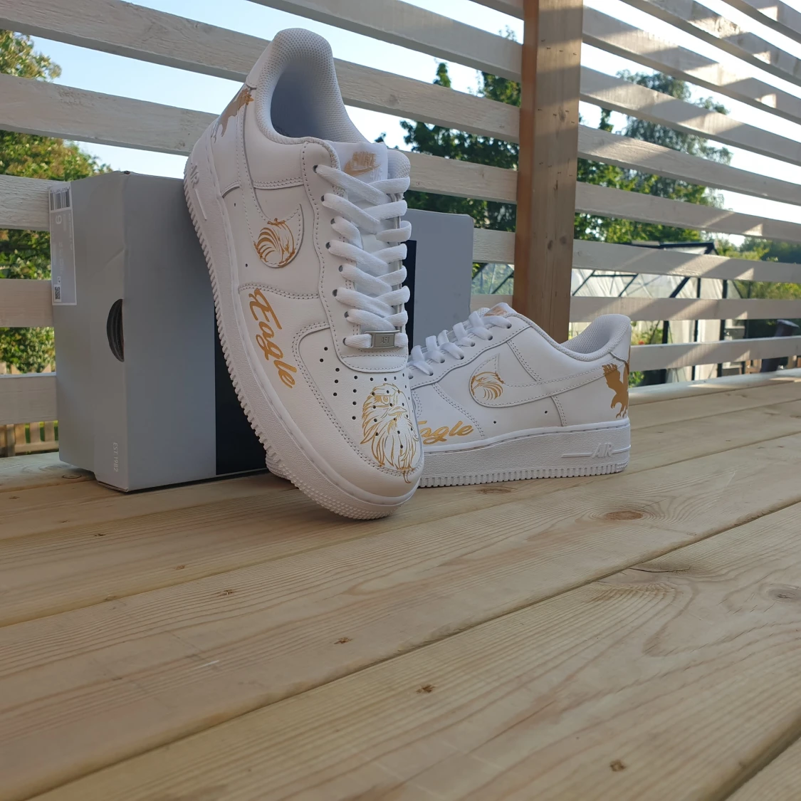 Custom af1s, Eagle edtion.  - 91