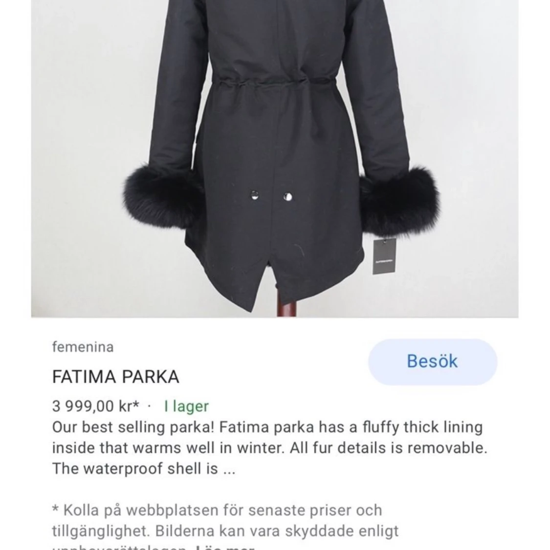 Fatima Parka Jacka  - 91