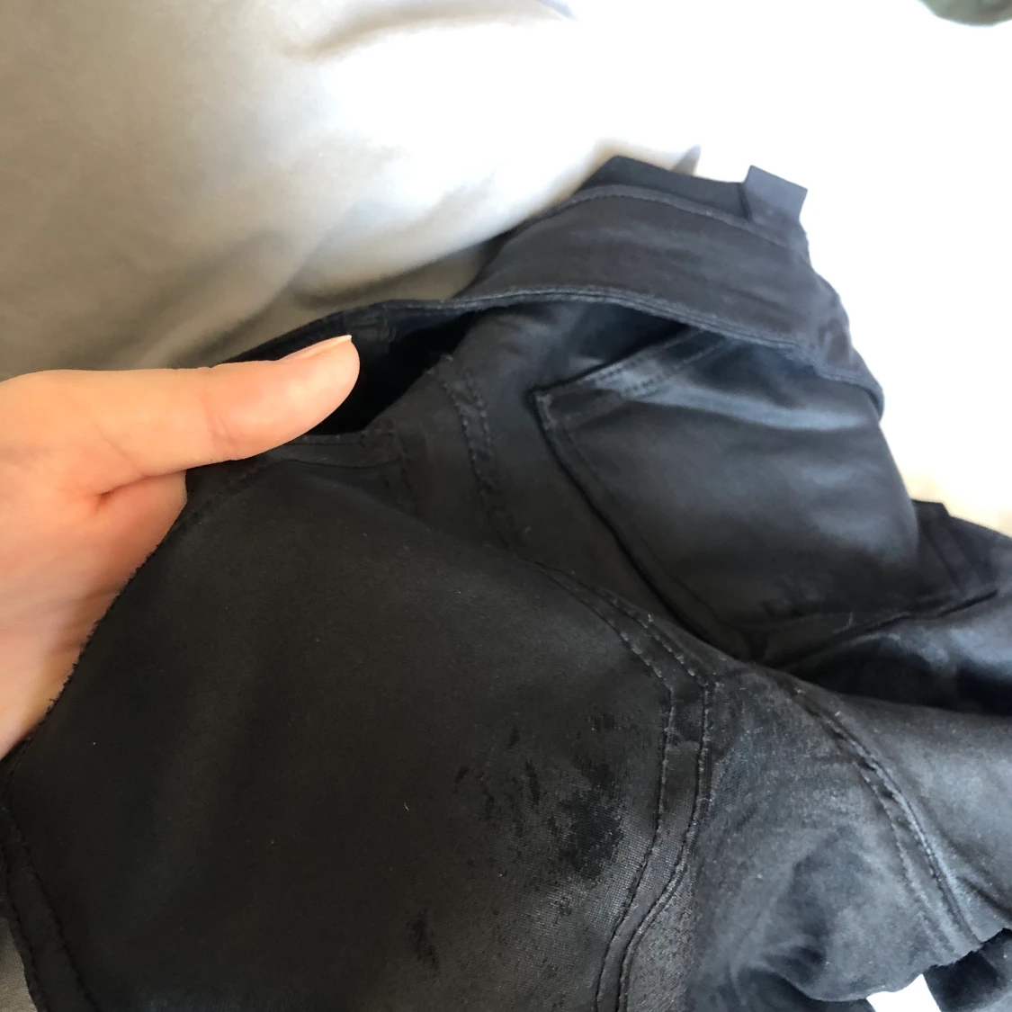 Svart Skinnbyxa - 91