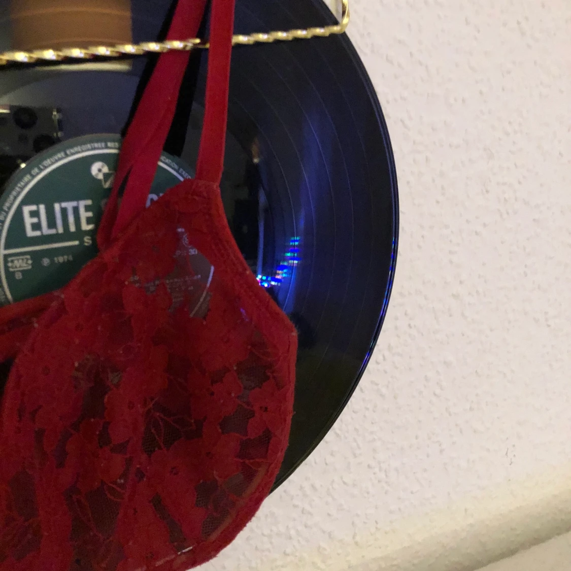 Jättefin spets bh  - 90