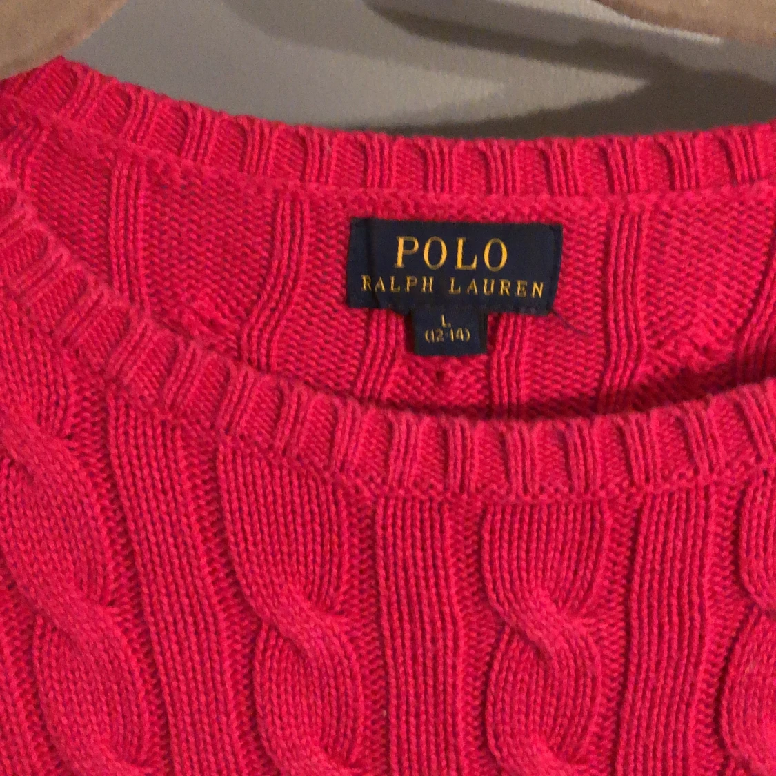 Ralph Laurent stickad tröja.  - 90