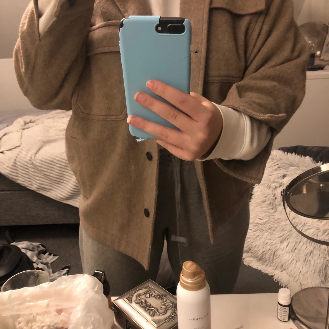 hej! skjort jacka från zara toppen skick