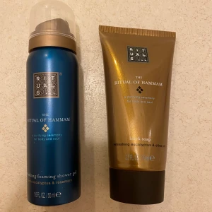 Rituals of Hammam - Helt nya och oöppnade, såklart! Foaming Shower Gel 50ml och Black Soap 70ml. 