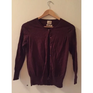  - Silke bomull trekvartsärm fr zara brun cardigan