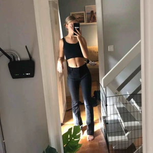  - Zara basic kostymbyxor med lite bootcut 