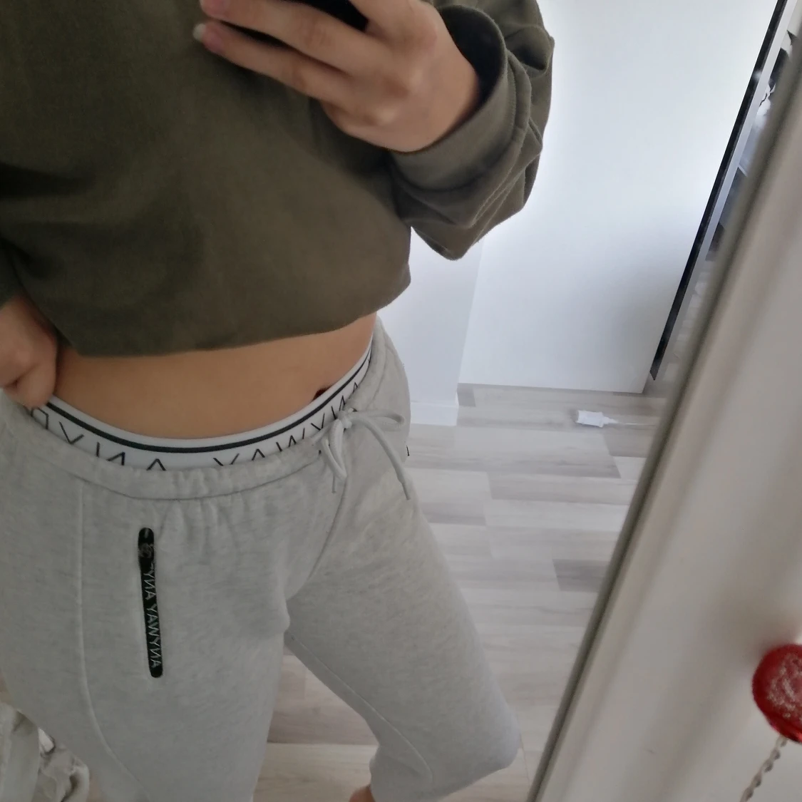 Mjukisbyxor gråa - 90