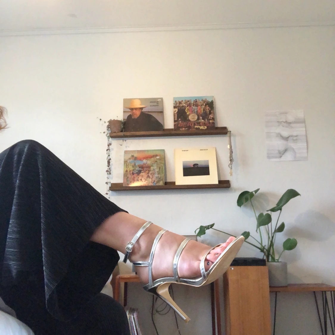 Silvriga klackar 👠  - 90