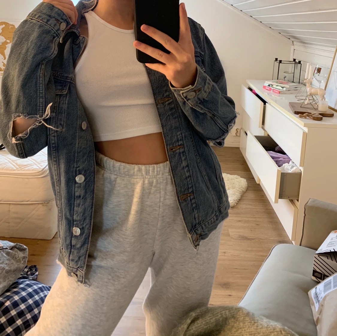 Jeansjacka! Aldrig använd