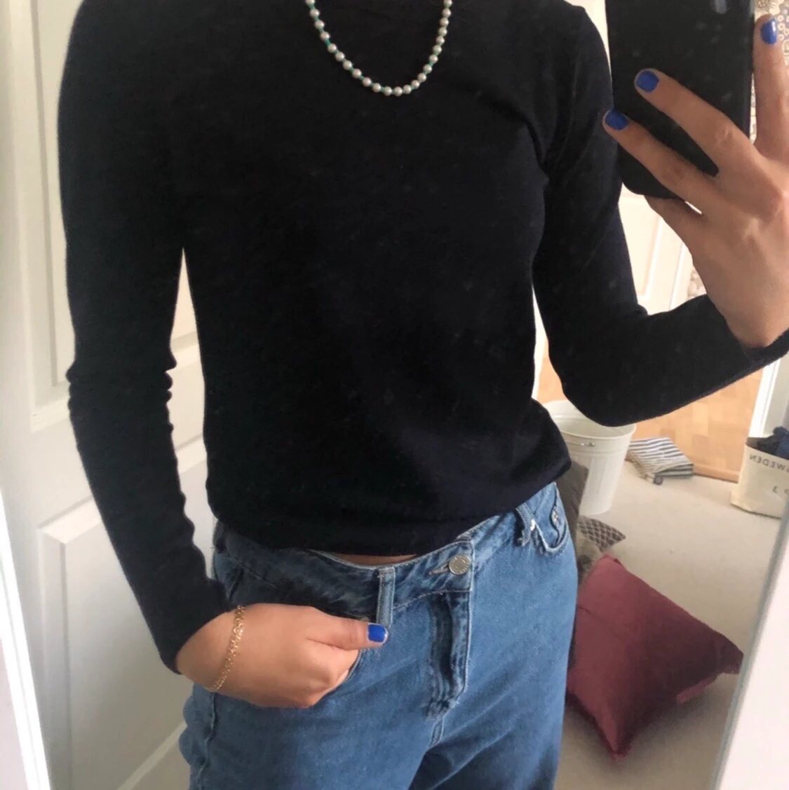 Svart långärmad tröja Filippa K - 91